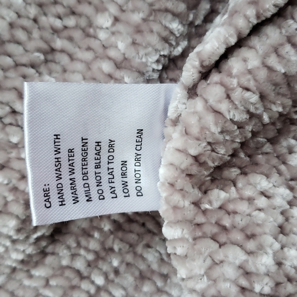 (XS) Grace & Lace Thick Chunky Chenile Knit Open Cardigan Soft Comfortable - Picture 5 of 9